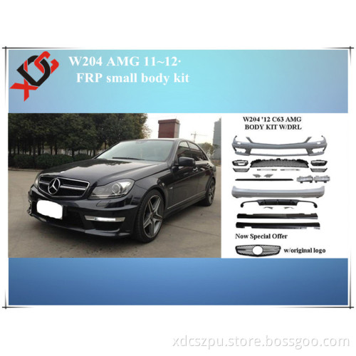 FRP Small Body Kit for Benz W204 AMG 11~12